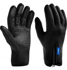 11460-XL Перчатки ЗУБР НОРД ветро и влагозащитные утепленные противоскользящие сенсорные XL