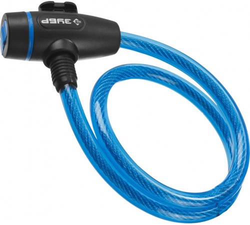 37261-65_z01 Замок ЗУБР ПРОФЕССИОНАЛ тросовый, длина троса 650 мм, d=10мм, 3 ключа в комплекте