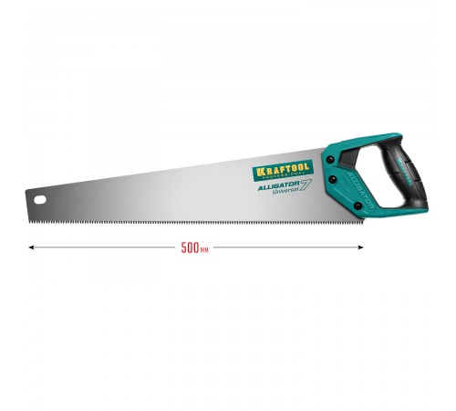 15004-50_z01 Ножовка универсальная KRAFTOOL Alligator Universal 7 500мм
