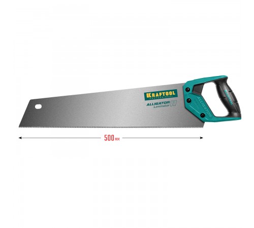 Ножовка по ламинату KRAFTOOL Alligator Laminator 11, 500мм 15207