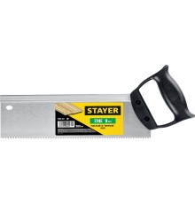 1536-30_z01 Ножовка STAYER Fine 300мм для стусла с обушком 