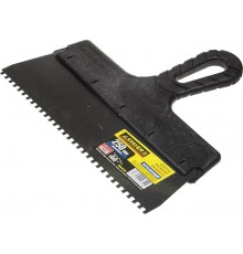 1009-25-04 Шпатель STAYER PROFESSIONAL нержавеющий зубчатый 250мм, зуб 4х4мм
