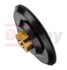 Тарелка опорная для алмазных черепашек DLT Ø100мм (резиновая), арт.1889