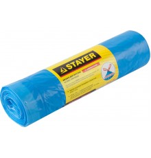 39155-120 Мешки для мусора STAYER 120л,синие,особопрочные,с завязками