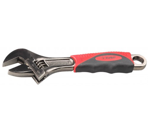 27255-15 Ключ разводной ЗУБР ЭКСПЕРТ, увеличенный зев, 150/24 мм