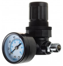 06503 Манометр KRAFTOOL INDUSTRIE с регулятором подачи воздуха 1/4 макс.давл.10атм.