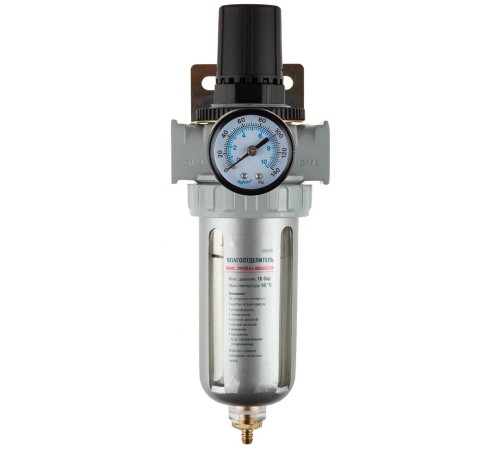 06506 Набор аксессуаров KRAFTOOL INDUSTRIE QUALITAT для пневмосистем: манометр, влагоотделитель