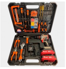 Дрель аккум. бесщ. NUMBER ONE CDI 20/2.0-PRO-BR-2B с набором