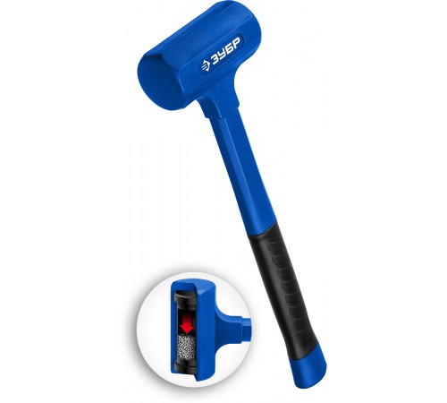 Молоток безынерционный ЗУБР Профессионал БМО, 42мм, 450г. 2049-450