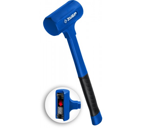 Молоток безынерционный ЗУБР БМО, 52 мм, 900 г, Профессионал 2049-900