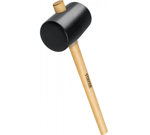 Киянка STAYER резиновая, черная 900г 20505-90