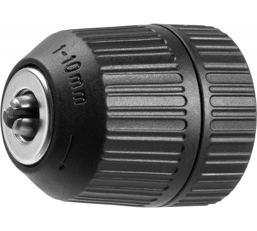 2907-10-3/8_z02 Патрон быстрозажимной ЗУБР Мастер для дрели, 10мм, 3/8