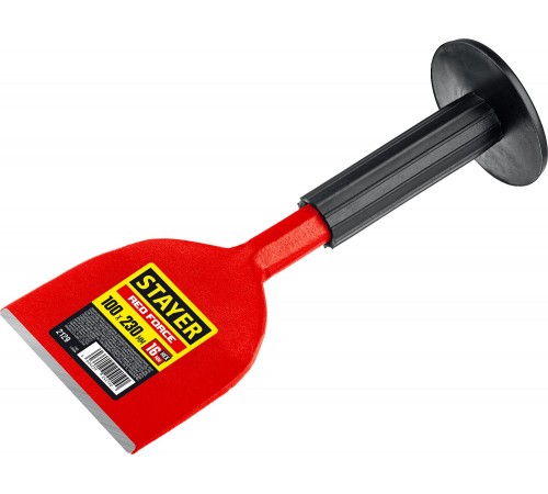 Зубило-конопатка с протектором STAYER Red Force 100x230мм 2129