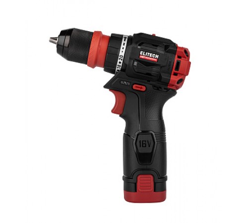 E2201.078.02 Дрель аккумуляторная м/ф ELITECH CD 16UL2
