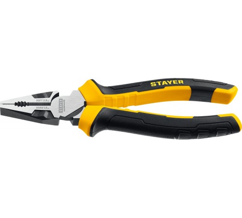 2203-1-18_z03 Плоскогубцы комбинированные STAYER Hercules 180мм