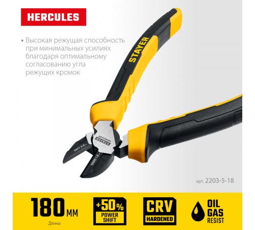 2203-5-18_z03 Бокорезы STAYER Hercules 180мм
