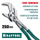 22065 Клещи KRAFTOOL переставные-гаечный ключ 250 мм Vise-Wrench