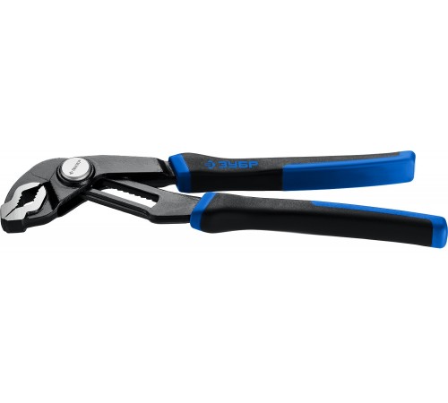 22435-20 Клещи переставные ЗУБР, Cr-Ni,сталь, быстрая регулировка, 8/250 мм