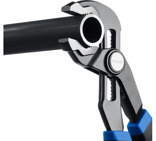 22435-20 Клещи переставные ЗУБР, Cr-Ni,сталь, быстрая регулировка, 8/250 мм