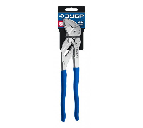 22436 Клещи ЗУБР КГК-250 переставные-гаечный ключ, 250 мм