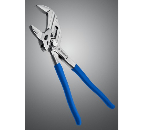 22436 Клещи ЗУБР КГК-250 переставные-гаечный ключ, 250 мм