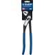 Клещи переставные ЗУБР Профи 250мм, захват 60мм, с широким зевом CrV 2244-25
