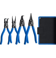 ЗУБР  4 шт, 180 мм, набор съемников стопорных колец, Профессионал (22821-H4)