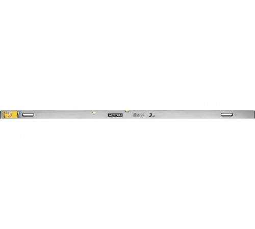 10752-3.0 Правило-уровень STAYER GRAND, с ручками, 3м