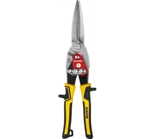 STAYER  Cobra, 290 мм, прямые удлинённые ножницы по металлу (23055-29_z01)