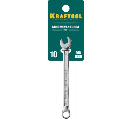 27079-10_z01 Ключ комбинированный гаечный KRAFTOOL 10 мм