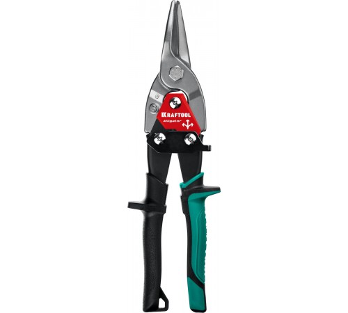2328-S Ножницы по металлу KRAFTOOL Alligator 260мм прямые Cr-Mo
