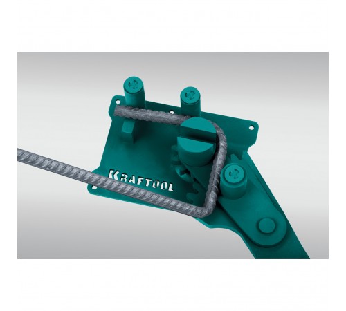 Станок ручной для гибки арматуры на подшипнике KRAFTOOL 16 D,острый и плавный гиб 23301