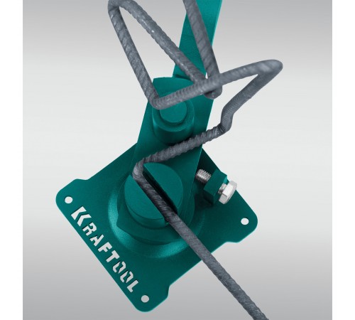 Станок ручной для гибки арматуры на подшипнике KRAFTOOL 10Е, острый гиб 23302
