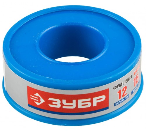 12373-12-040 Фумлента ЗУБР МАСТЕР, 0,40 г/см3, 0,1мм х 12мм х 15м