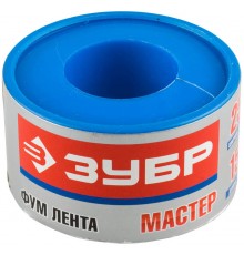 12373-25-040 Фумлента ЗУБР МАСТЕР, 0,40 г/см3, 0,1мм х 25мм х 15м