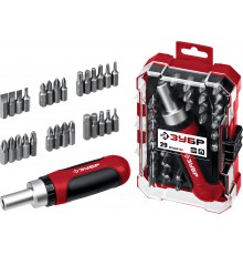 ЗУБР  Мастер 29 29 шт, Набор: отвертка с насадками (25040)