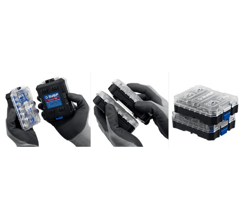 Набор отверток с насадками ЗУБР Компакт 34шт 25173