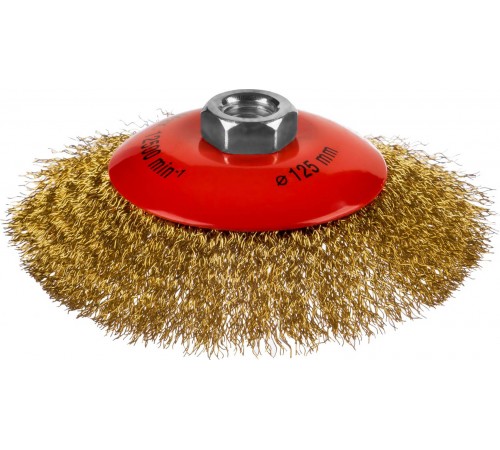 Mirax витая стальная латунированна проволока 0,3мм, 125мм,35143-125