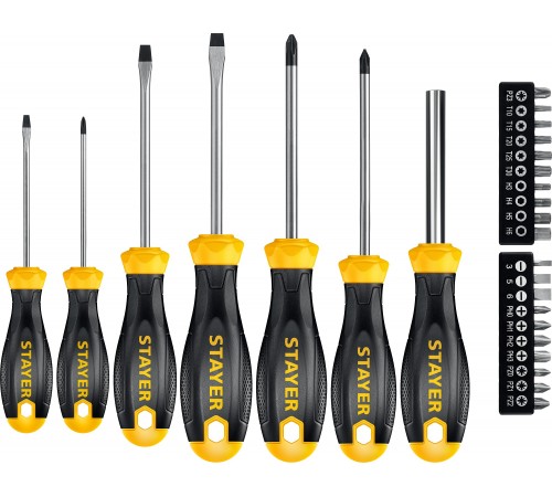 Набор отверток STAYER Hercules-K27 27 предметов 25827