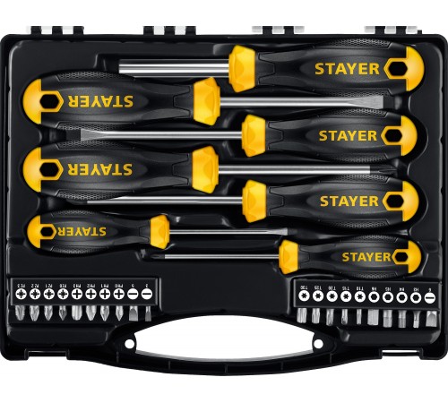 Набор отверток STAYER Hercules-K27 27 предметов 25827