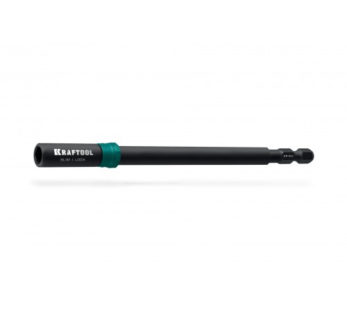 Ударный адаптер для шуруповертов KRAFTOOL SLIM & LOCK 140мм быстросъемный 26783-150