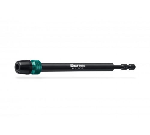 Адаптер для шуруповертов KRAFTOOL BULLDOG 150 мм, с жесткой автоматической фиксацией 26785-150