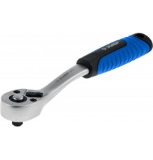 27730-1/4 Трещотка для торцовых головок ЗУБР ЭКСПЕРТ (1/4), Сr-V, 72 зубца, хроматир. покрытие