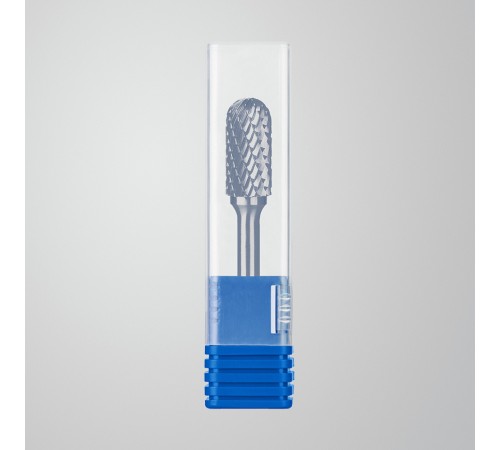 ЗУБР 12х25 мм, тип C (цилиндр со сферическим концом), хв-к 6 мм, твердосплавная борфреза, ПРОФЕССИОНАЛ (28802-12-25)