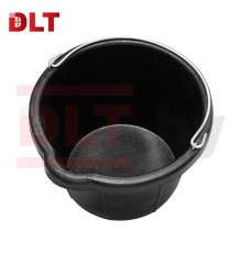 Ведро строительное гибкое, широкое, DLT, 10л (факт. 9л), тип RUBBERBUCK, арт.2904
