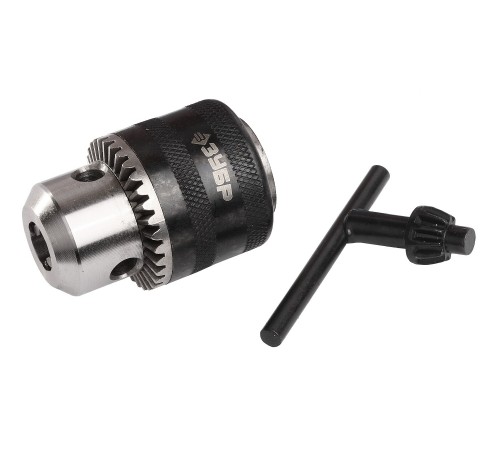 2908-10-1/2_z02 Патрон ударный ключевой для дрели ЗУБР ПРОФЕССИОНАЛ, 10мм, 1/2, ключ в комплекте