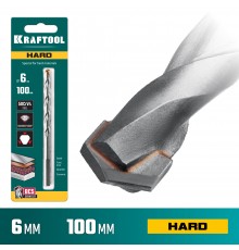 29177-100-6 Сверло по твердым материалам KRAFTOOL HARD 6х100 мм
