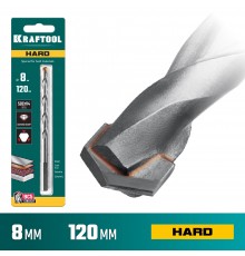 29177-120-8 Сверло по твердым материалам KRAFTOOL HARD 8х120 мм
