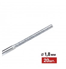 Набор алмазных иголок (фрез) для гравера DLT, 1,8мм, 20шт, арт.2938