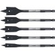 29505-H5_z01 Набор сверл перовых по дереву ЗУБР, 5 шт, 12-16-18-20-25 мм, HEX 1/4